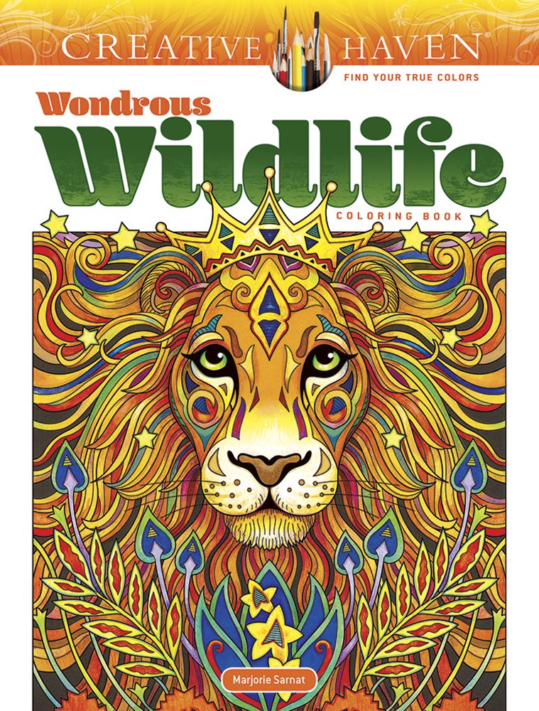 Wonderous Wildlife Coloring Book Creative Haven