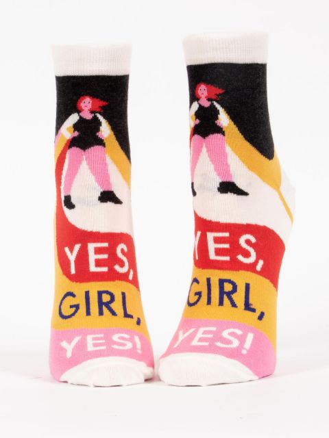 Yes, Girl Yes Women's Ankle Socks