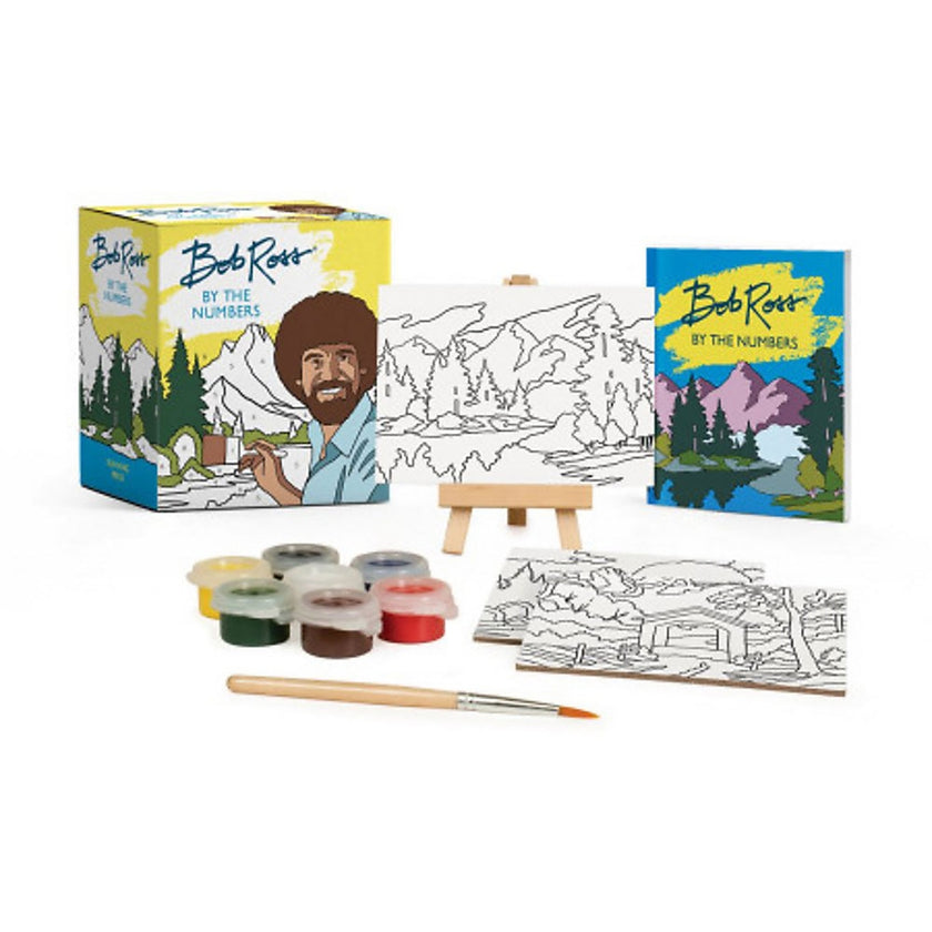 Bob Ross By The Numbers Paint By Number Kit