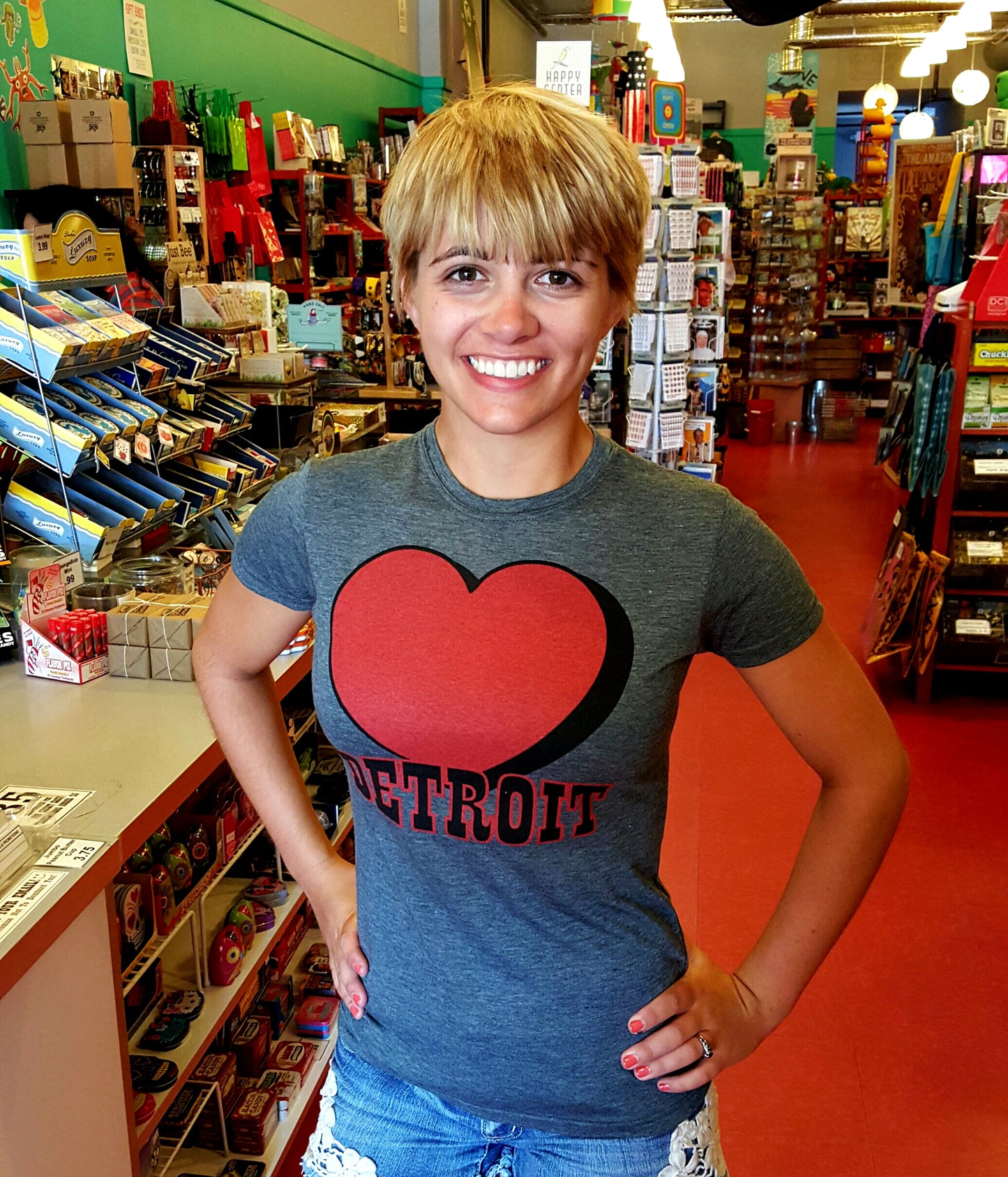 Heart Detroit Women's T-Shirt